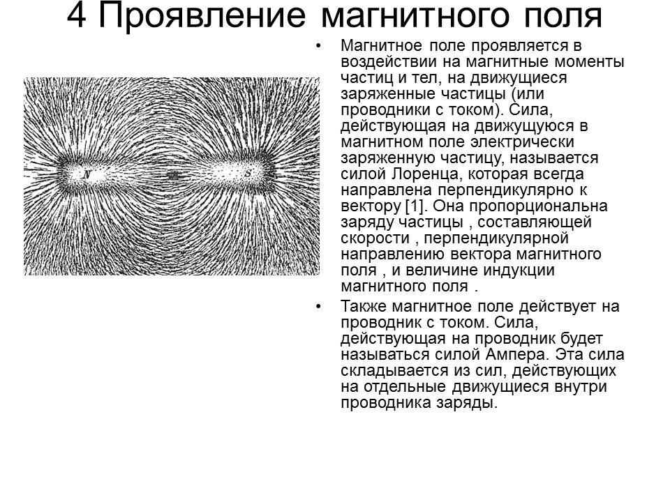 Магнитное поле Процесс формирования