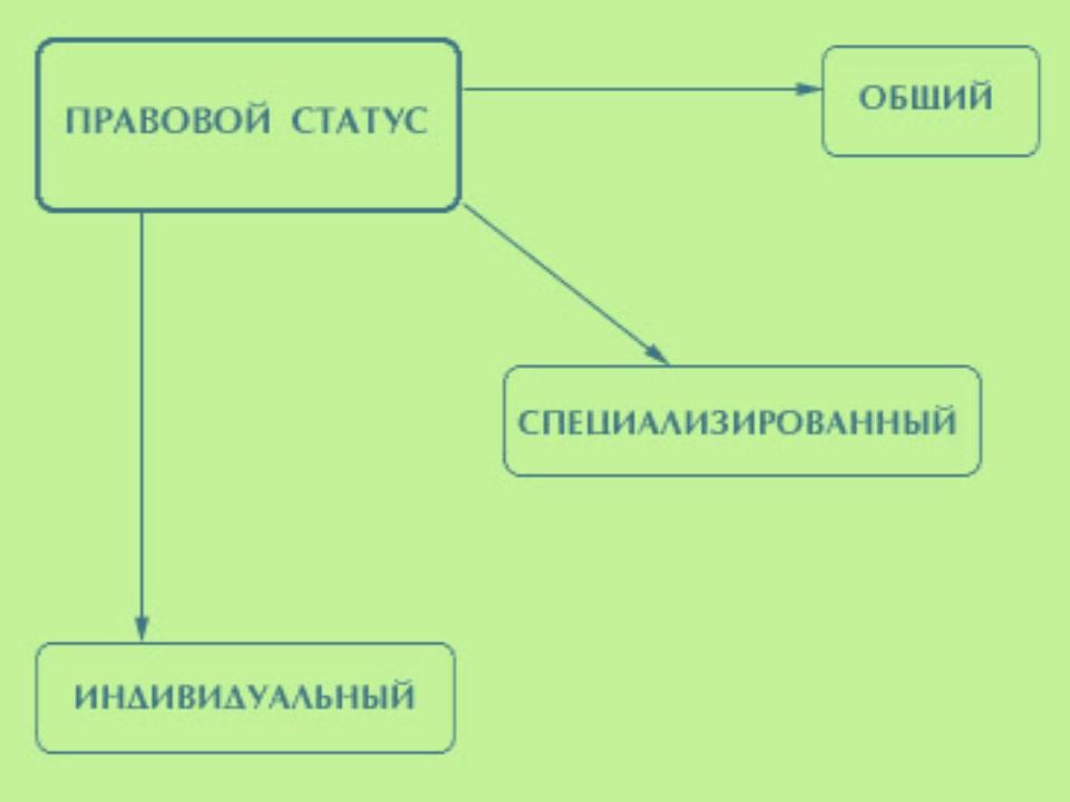 Особенности правоотношения