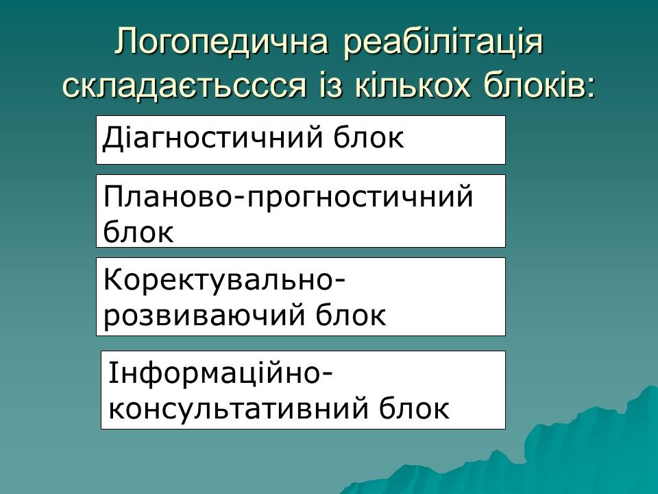 Логопедична робота з дітьми з комплексними порушеннями в умовах центру соціальної реабілітації 2