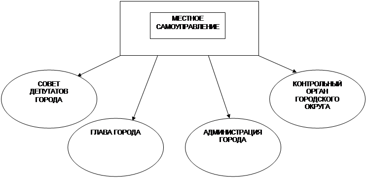 Система органов местного самоуправления в рф схема