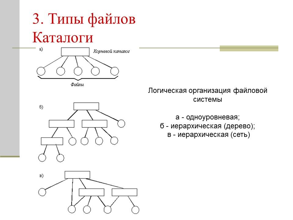 Логический файл. Файловая система структура логическая организация. Логическая и физическая организация файловой системы. Виды логической организации файловой системы. Логическая организация файловой системы бывает.